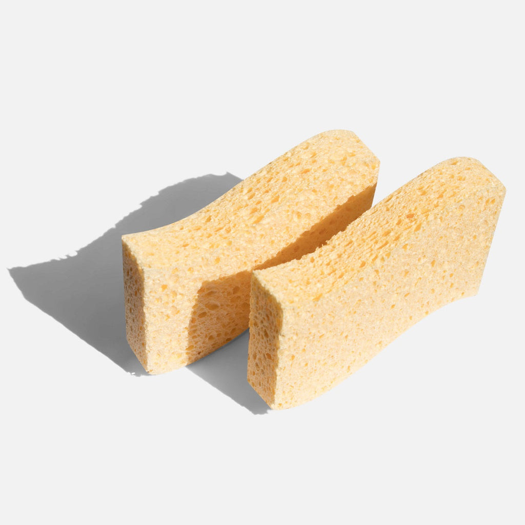 Biodegradable Kitchen Sponges - Zero Waste Sponges, 100% Wood Pulp –